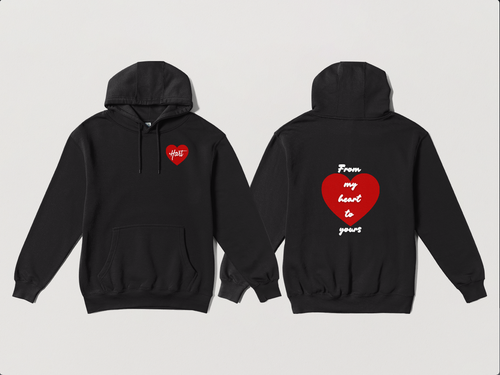 Large Hoodie | From my Heart to Yours