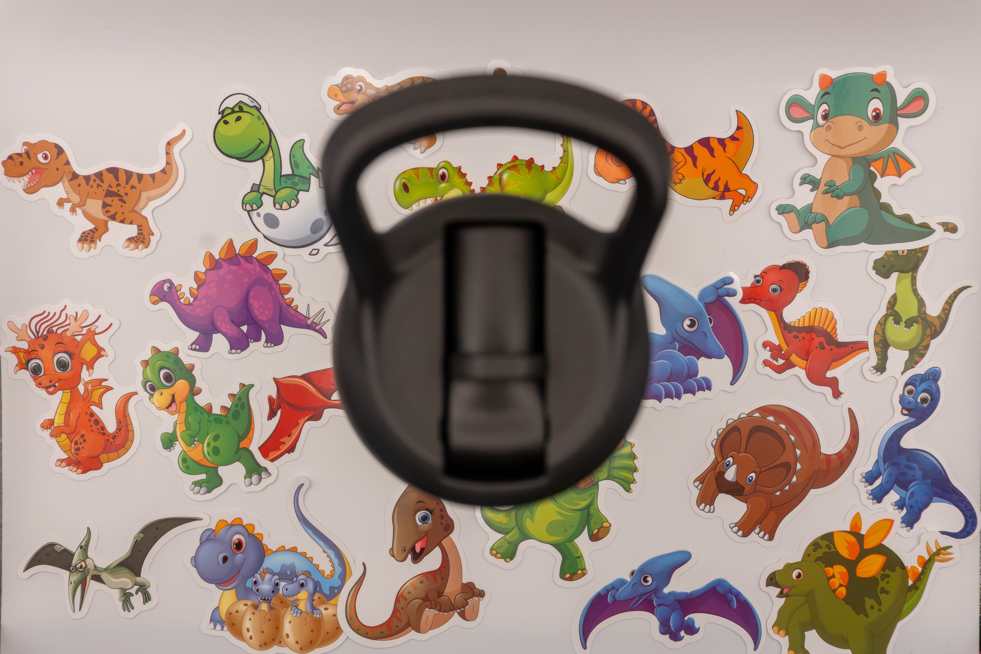 Water Bottle with Dino Stickers (500 ml)